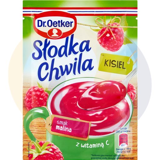 Dr. Oetker Zoete Moment Frambozensmaak Instant Gelatine 30 g