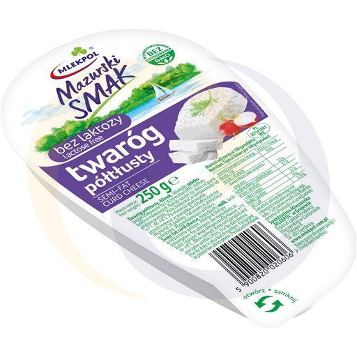 Klimek lactosevrije halfvolle cottage cheese 250g