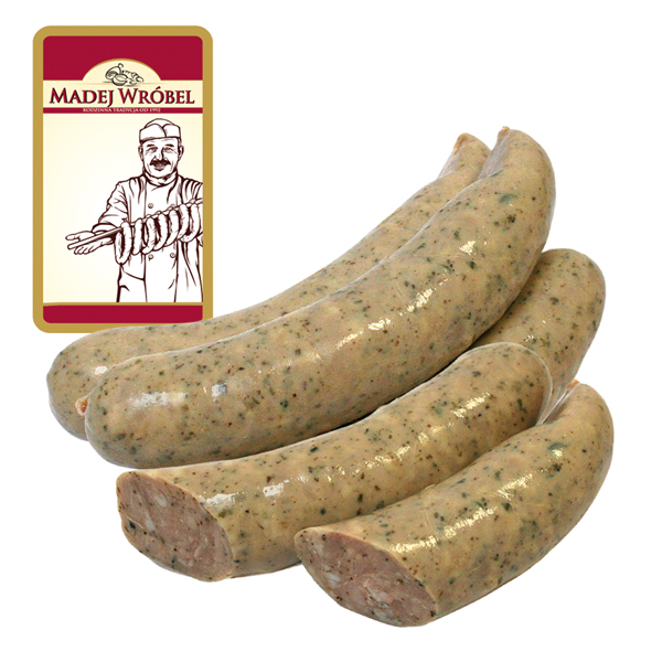 Poolse worst "Kielbasa biala parzona"