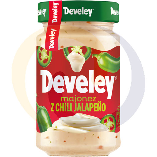 Mayonaise met chili jalapeño 210ml/9st Develey