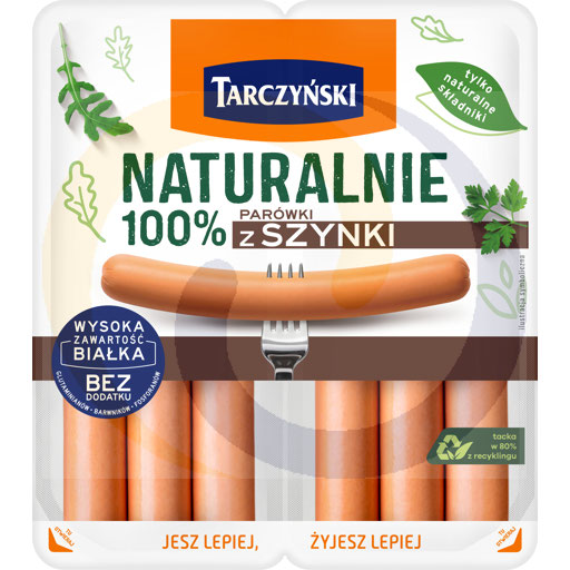 Тарчиньский Натуральные 100% Хам Франкфуртеры 200 г (2 x 100 г)