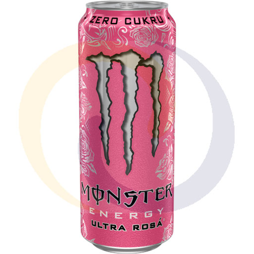 Energy Monster Ultra Rosa blikjes 0,5l/12 stuks DRS Coca-Col