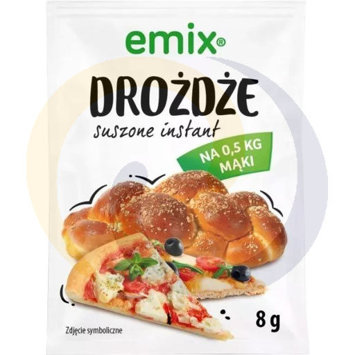 Ингредиенты для быстрого приготовления дрожжей 8.0г/50шт Emi