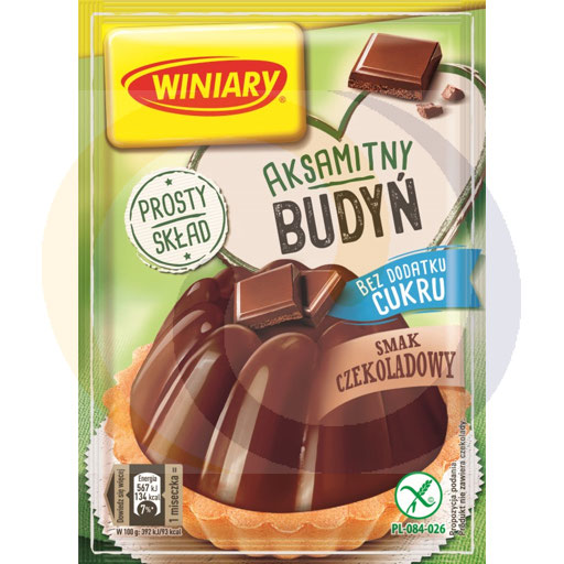 Chocoladepudding zonder toegevoegde suiker 38g Winiary