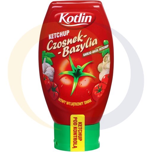Кетчуп чесночный с базиликом 450г / 6шт E Agros Nova