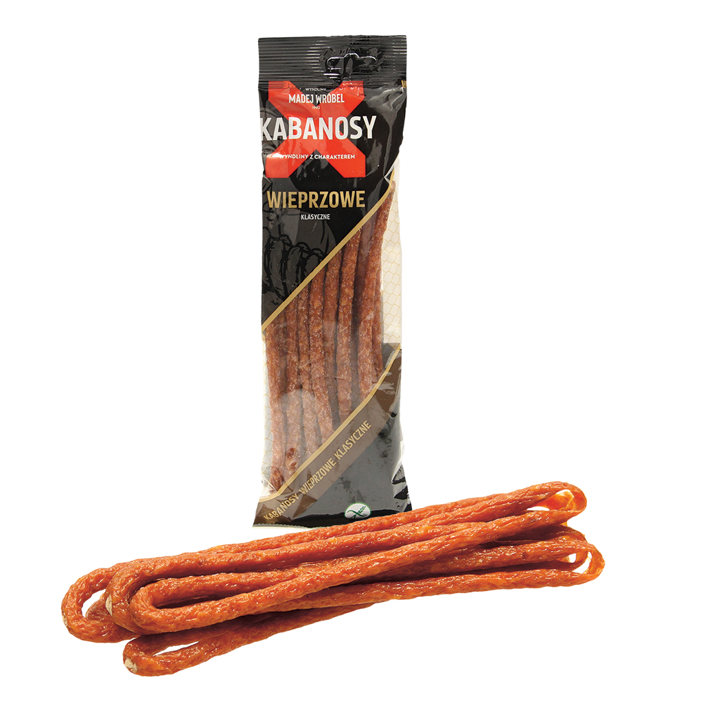 Польские сырокопченые колбаски из свиного мяса