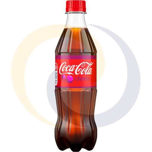 Koolzuurspray. Coca-Cola Kers pet 0,5l/12 st. DRS Coca-Cola