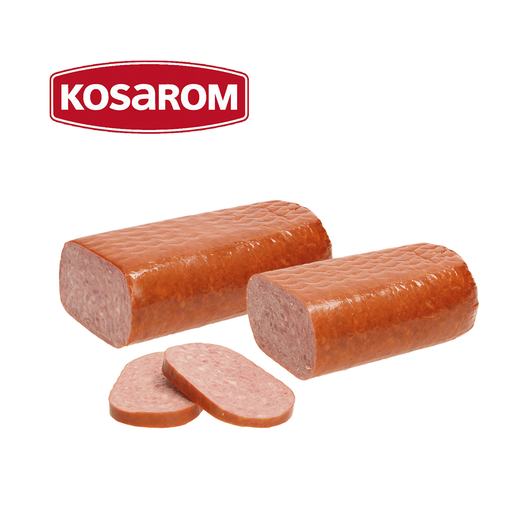 "Salamul casei" - Grobe kookworst van varkens- en rundvlees,