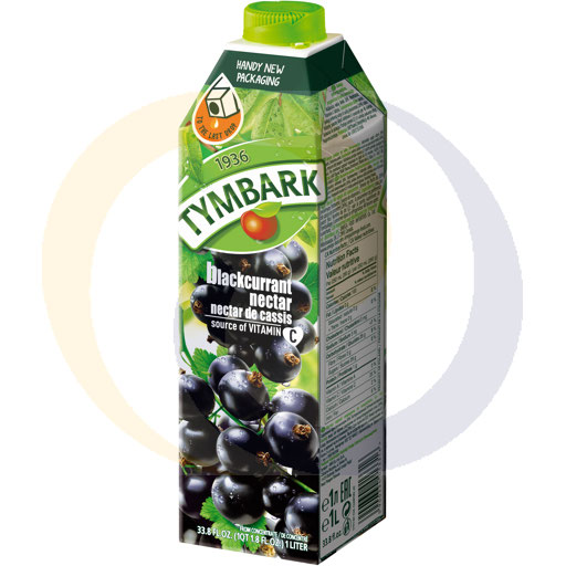 Нектар черной смородины, упаковка 1,0 л/12 шт, E Tymbark