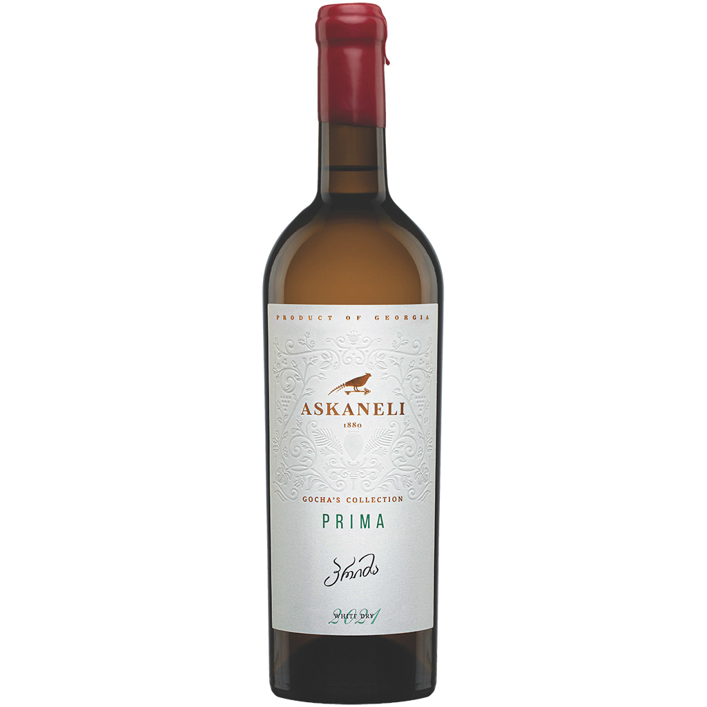 "Askaneli" Prima Chardonnay-Rkatsiteli Witte wijn uit Georgië, droog