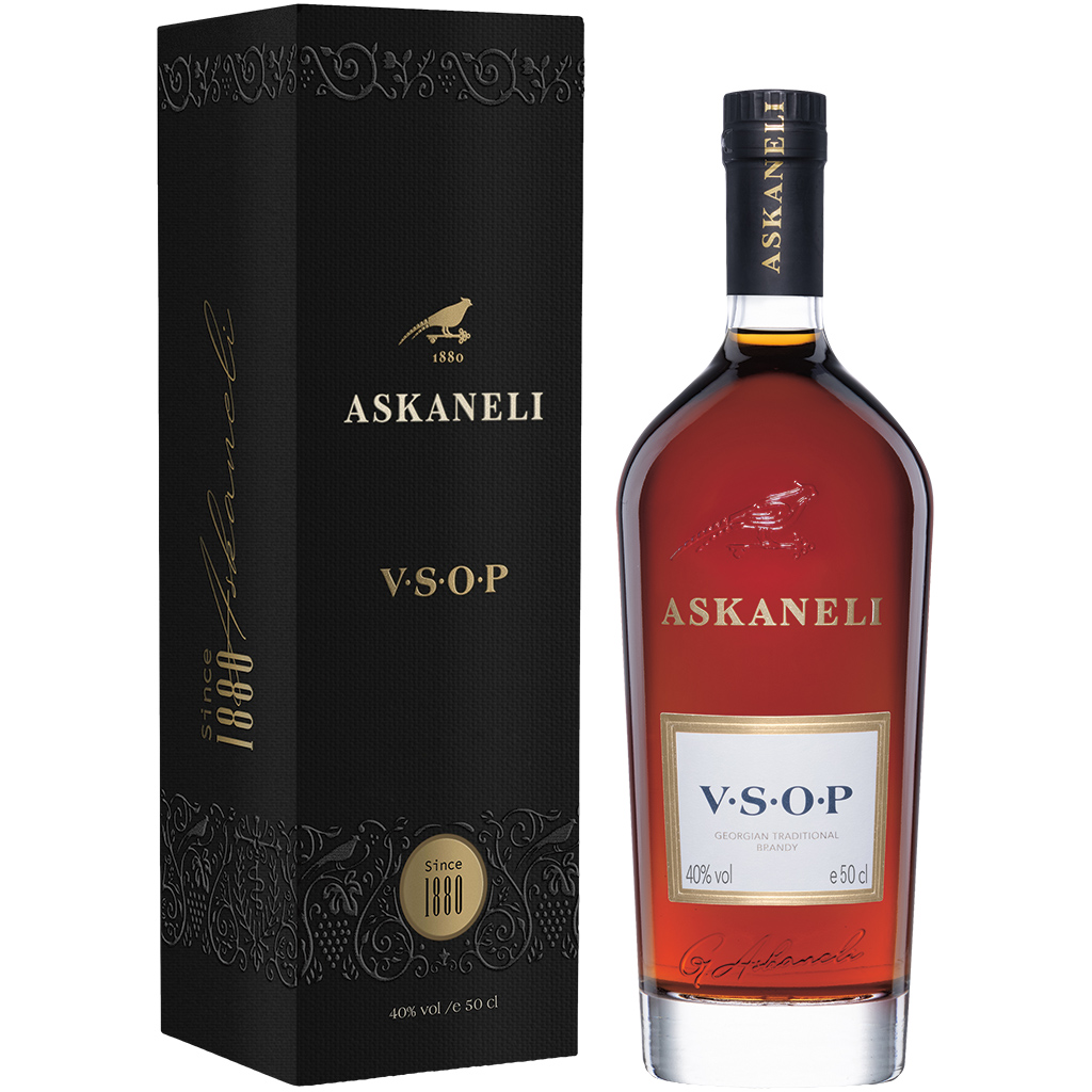 "Askaneli" Wijnbrand (Brandy) VSOP, 40% vol.