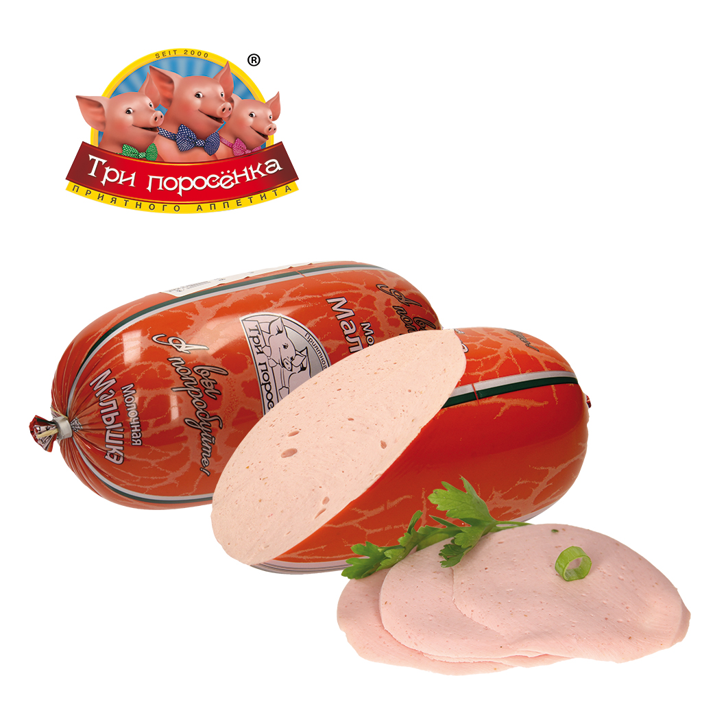 Worst "Molotschnaja Malyschka" simpel met drinkwater en aard