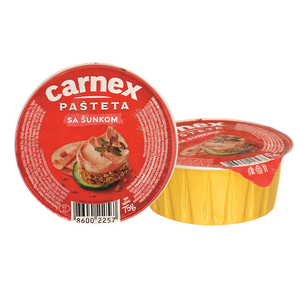 Carnex Pastei met hamon 75g