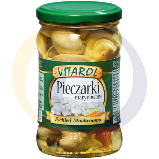 Gemarineerde champignons 300g / 10st Vitarol
