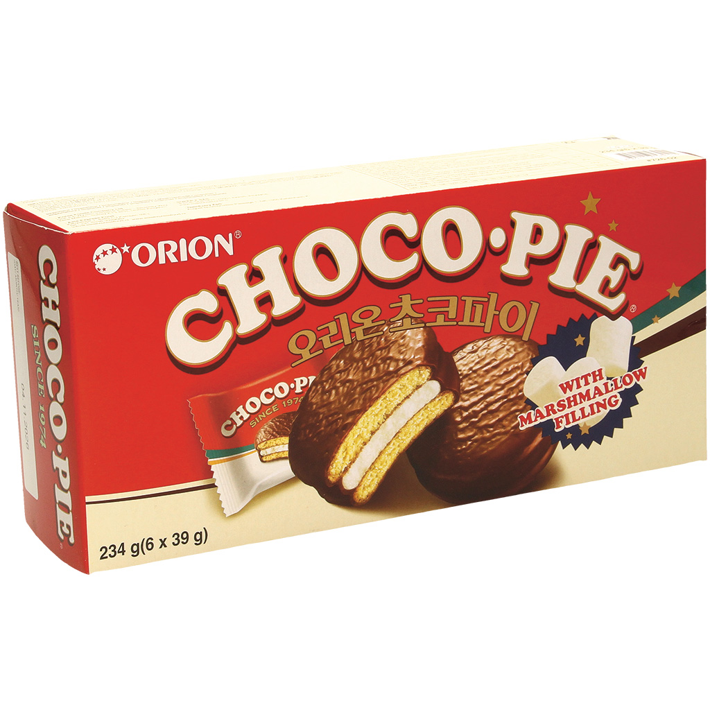 CHOCO PIE Fijne gebakjes met suikerachtige vulling (22%), om