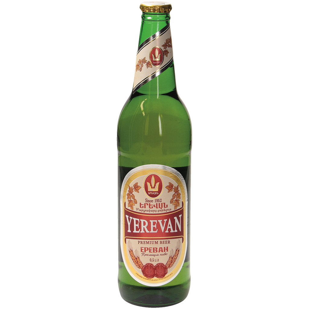 Премиум пиво "Yerevan" светлое 4,8% алк.