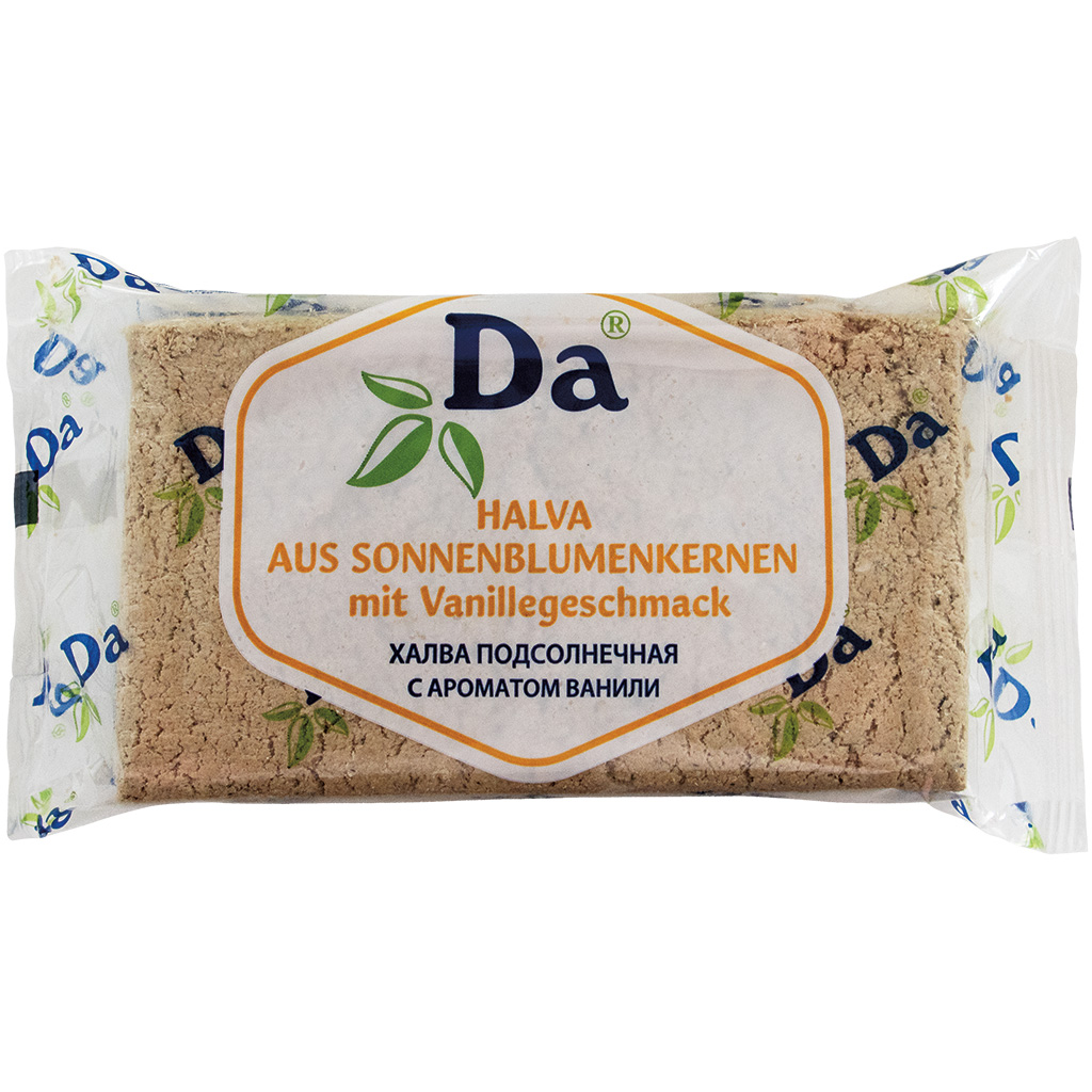 Халва из семян подсолнечника с ванильным вкусом