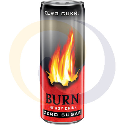 Энергетический напиток Burn Orig. Zero 0,25л/12шт DRS Coca-Cola