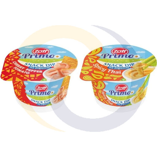 Dip Snack Primo pittige thaise/chili peper 100g/20st Zott