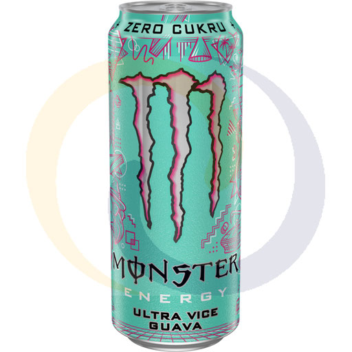 Энергетический напиток Monster Vice Guava, банки 0,5 л / 12 шт DRS Coca-Cola