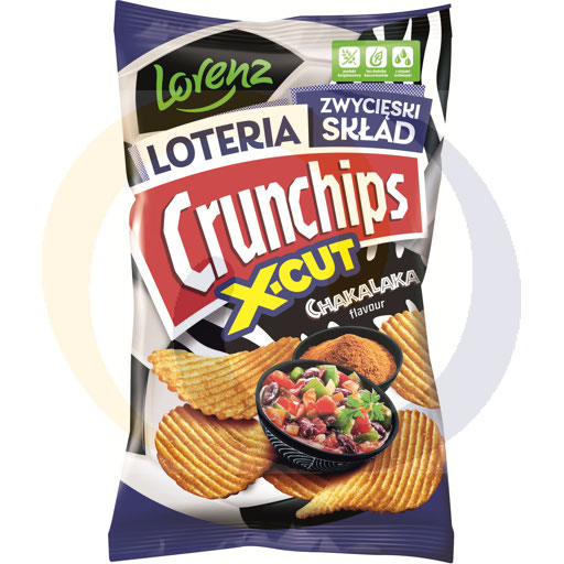 Crunchips X-Cut chakalaka chips 130g/12st Lorenz