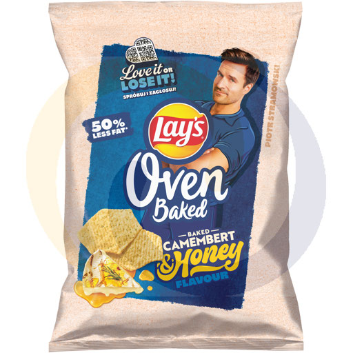 Lays Gebakken camembert honing chips 110g/26st Frito Lay