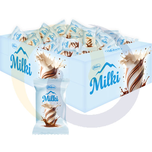 Milki snoepjes in melkcoating 2,5 kg Vobro