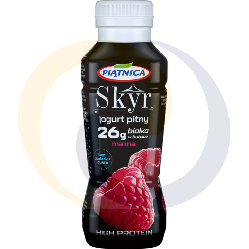 Jog. SKYR drink met hoog eiwitgehalte framboos 360g/12st Piątnica