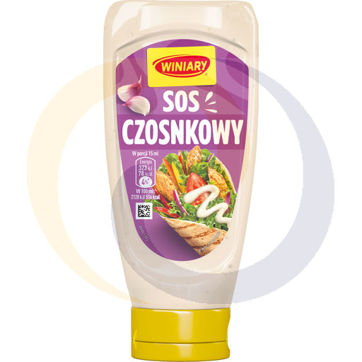 Чесночный соус 0,2л/8шт Winiary