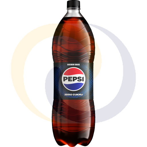 Koolzuurhoudende drank. Pepsi zero pet 2,0l/8 stuks. DRS Pepsi