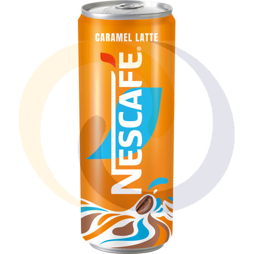 Кофе в банках Nescafe Caramel Latte 0,25л / 12 шт DRS Nestle