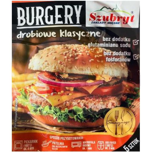 Классические куриные бургеры 350г Szubryt