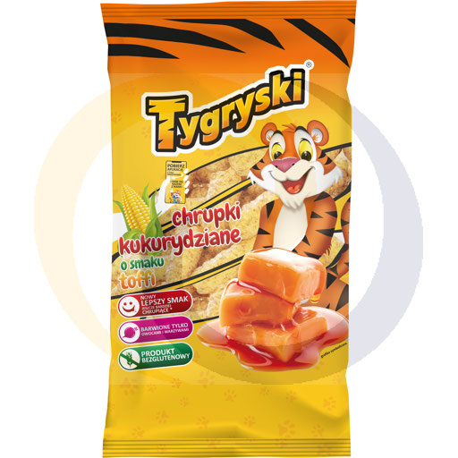 Кукурузные хрустящие палочки со вкусом ириски 70 г TBM