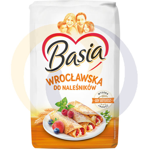 Мука пшеничная Basia Вроцлавская 500 Тип 1кг