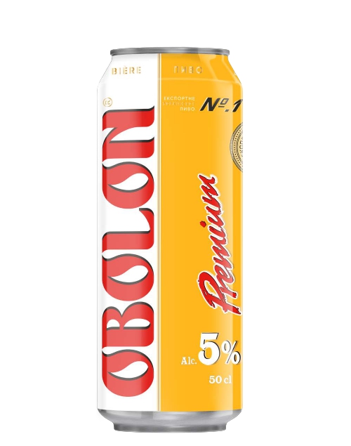 “Obolon Premium” Пиво 5 % алк