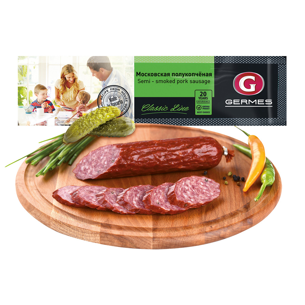 Колбаса "Московская" полукопченая