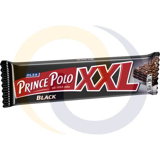 Принц Поло XXL черный вафельный 45г/35шт Монделез