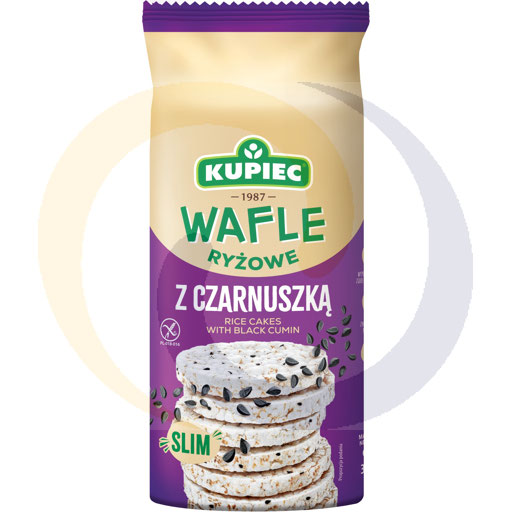 rijstwafels met zwarte komijn 90g Kupiec