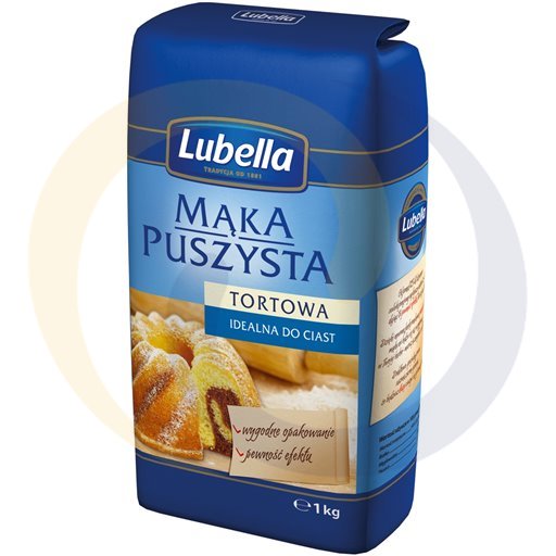 Мука пшеничная для выпечки тип 450 1кг / 10г E Lubella