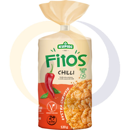 Fitos chili maïs wafels 120g/12stuks Kupiec