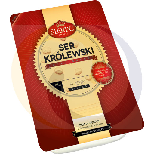 Сыр Краловский, ломтики 150г / 15шт OSM Сярпец
