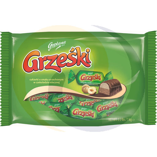Grześki pinda snoepjes 1,0 kg / 4 stuks. Jutrzenka