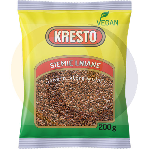 Льняное семя 200г/12шт Крестo