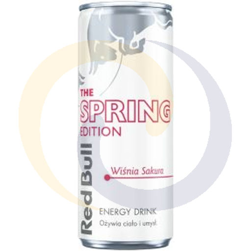 Kers Sakura energiedrank blik 0,25l /12s DRS Red Bull