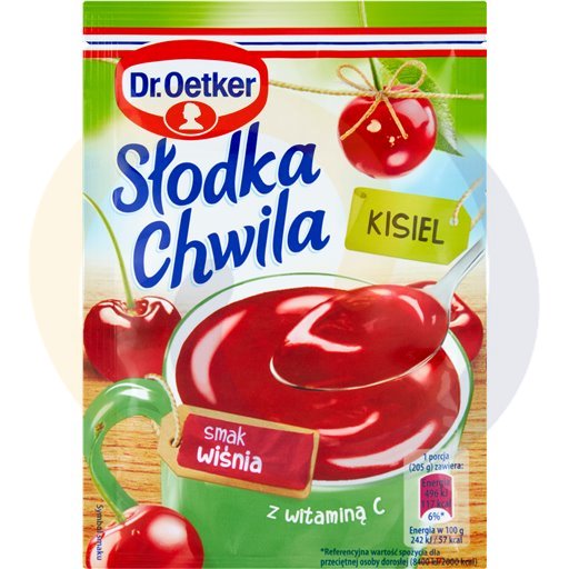 Доктор Эткер Сладкий Момент Вишневый Вкус Быстрого Желатина 30 г