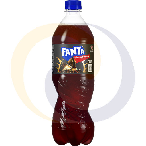 Koolzuurhoudende drank. Fanta Kers pet 0,85l/12 stuks. DRS Coca-Cola