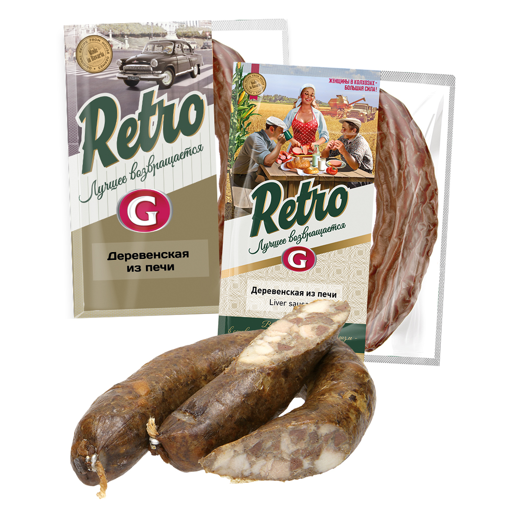 Колбаса "Деревенская из печи"