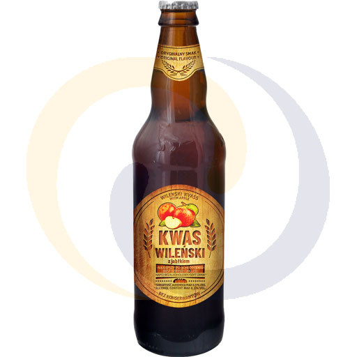 Vilnius appel kvass 0,5l/8 stuks Polbioeco