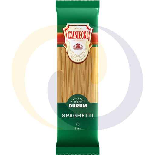 Spaghetti pasta 100% durum 400g Czanieckie