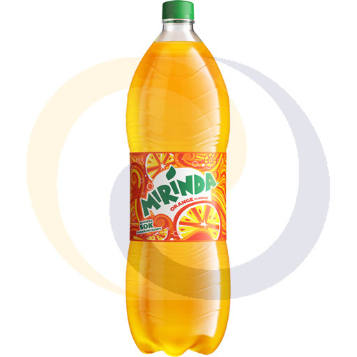 Koolzuurhoudende drank. Mirinda sinaasappel pet 2,0l/8 stuks. DRS Pepsi